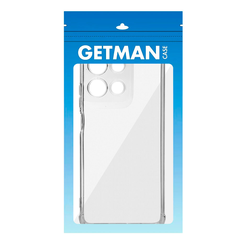 Чехол (накладка) Motorola Moto G17, GETMAN Ease logo, Прозрачный - № 3 Чехол (накладка) Motorola Moto G17, GETMAN Ease logo, Прозрачный - № 3