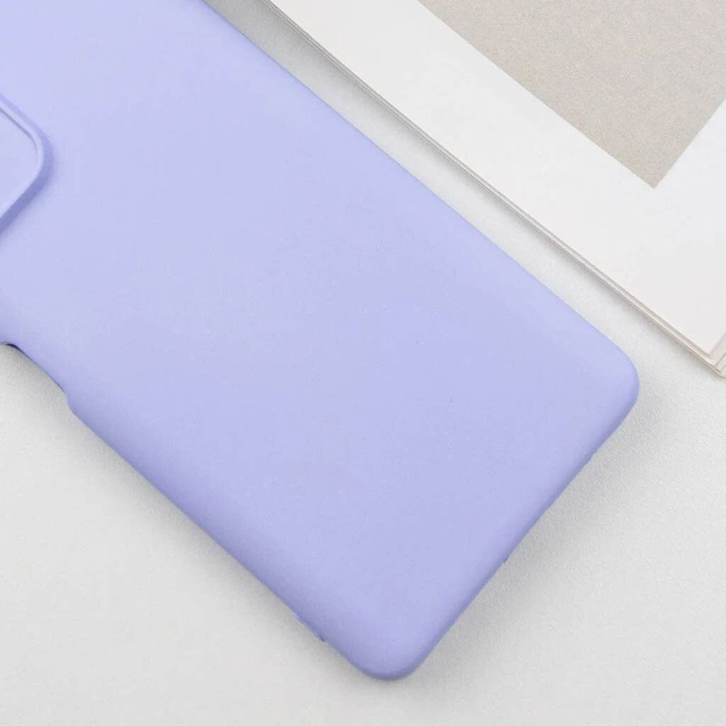 Чехол (накладка) Samsung A346 Galaxy A34 5G, GETMAN Liquid Silk, Light Purple, Фиолетовый - № 5 Чехол (накладка) Samsung A346 Galaxy A34 5G, GETMAN Liquid Silk, Light Purple, Фиолетовый - № 5