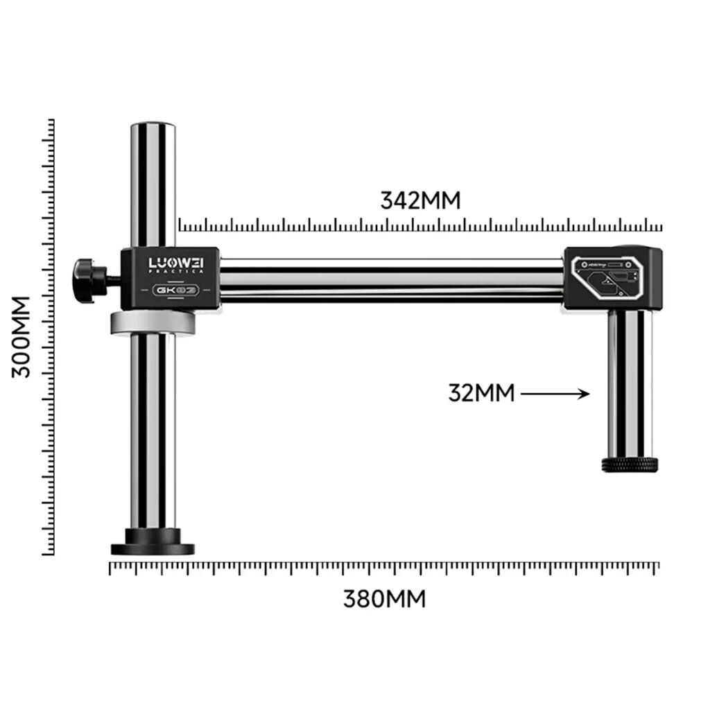 Штатив для микроскопа LuoWei LW-GK03 Swing Arm - № 3 Штатив для микроскопа LuoWei LW-GK03 Swing Arm - № 3