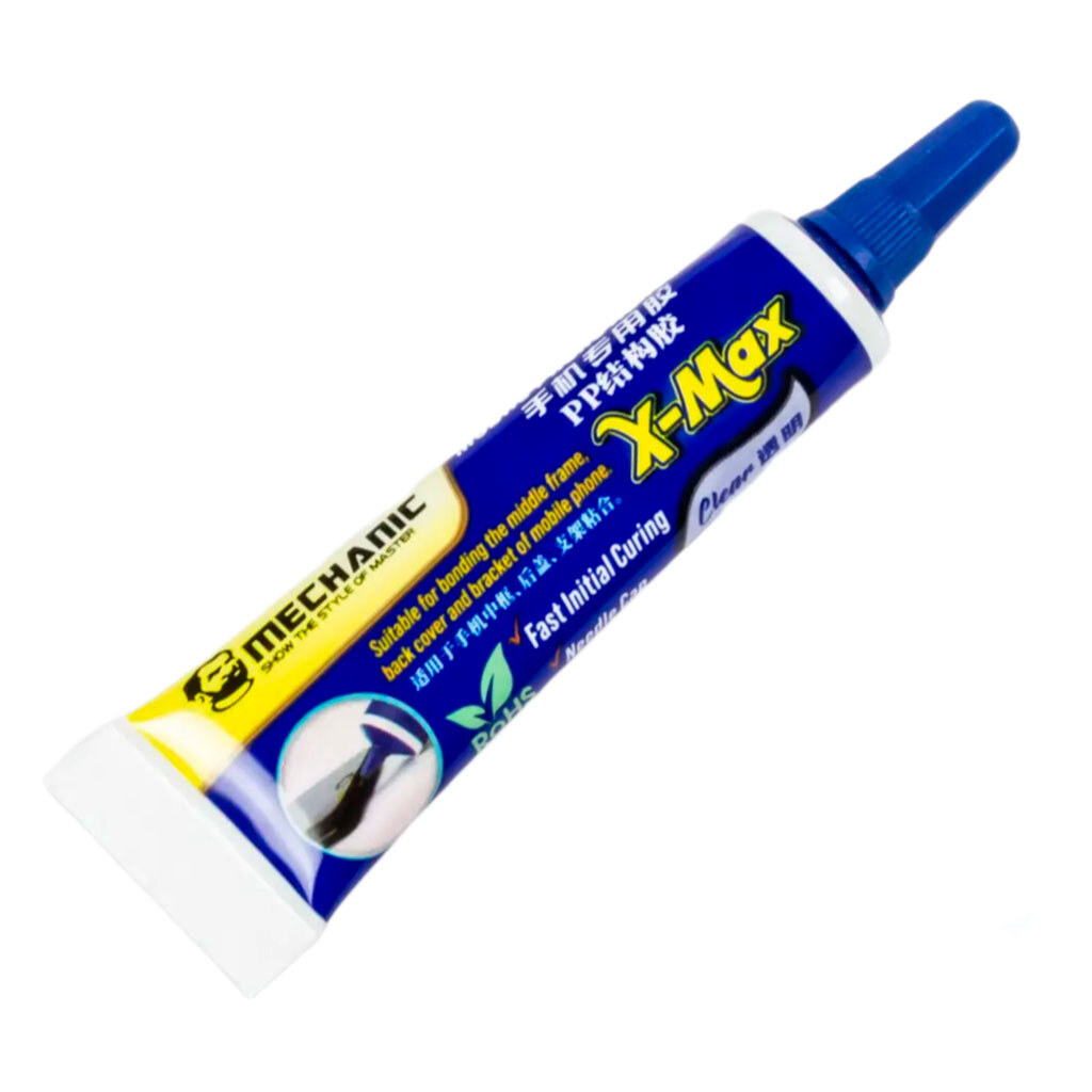 Клей Mechanic PP X-MAX, 15 мл., Прозрачный - № 1 Клей Mechanic PP X-MAX, 15 мл., Прозрачный - № 1