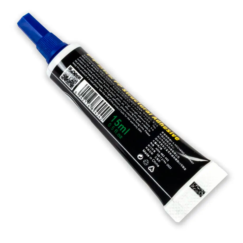 Клей Mechanic PP X-MAX, 15 мл., Черный - № 2 Клей Mechanic PP X-MAX, 15 мл., Черный - № 2