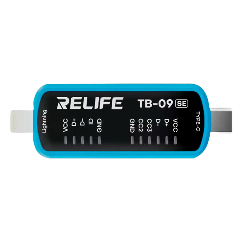 Тест-кабель для перевірки коннектора зарядки Relife TB-09 SE - № 1 Тест-кабель для перевірки коннектора зарядки Relife TB-09 SE - № 1