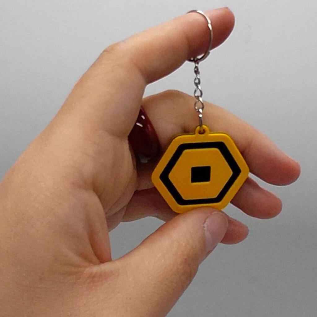 Брелок "Roblox Robux / Валюта Roblox Keychain", 3D друк, OYTOY - № 3 Брелок "Roblox Robux / Валюта Roblox Keychain", 3D друк, OYTOY - № 3