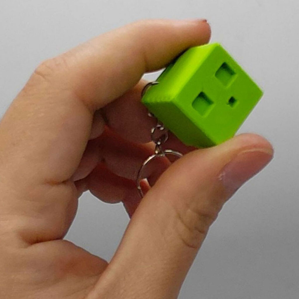 Брелок "Minecraft Slime / Слимаки Keychain", 3D друк, OYTOY - № 2 Брелок "Minecraft Slime / Слимаки Keychain", 3D друк, OYTOY - № 2