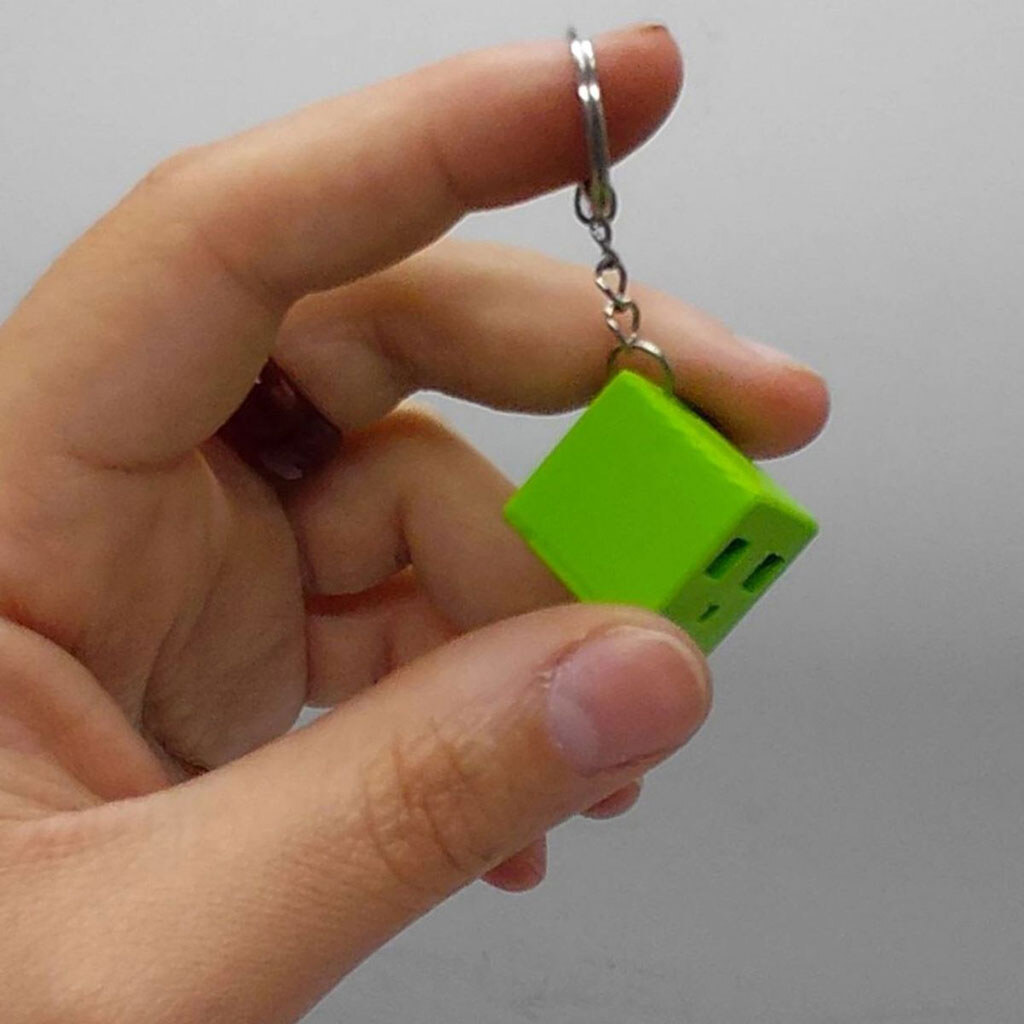 Брелок "Minecraft Slime / Слимаки Keychain", 3D друк, OYTOY - № 3 Брелок "Minecraft Slime / Слимаки Keychain", 3D друк, OYTOY - № 3