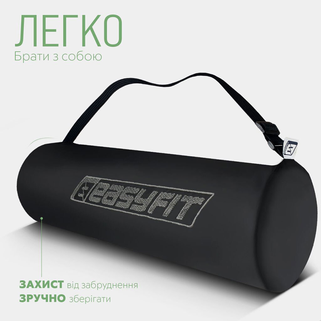 Коврик для йоги и фитнеса , TPE+TC, 6 мм, двухслойный, черный-зеленый - № 6 Коврик для йоги и фитнеса , TPE+TC, 6 мм, двухслойный, черный-зеленый - № 6