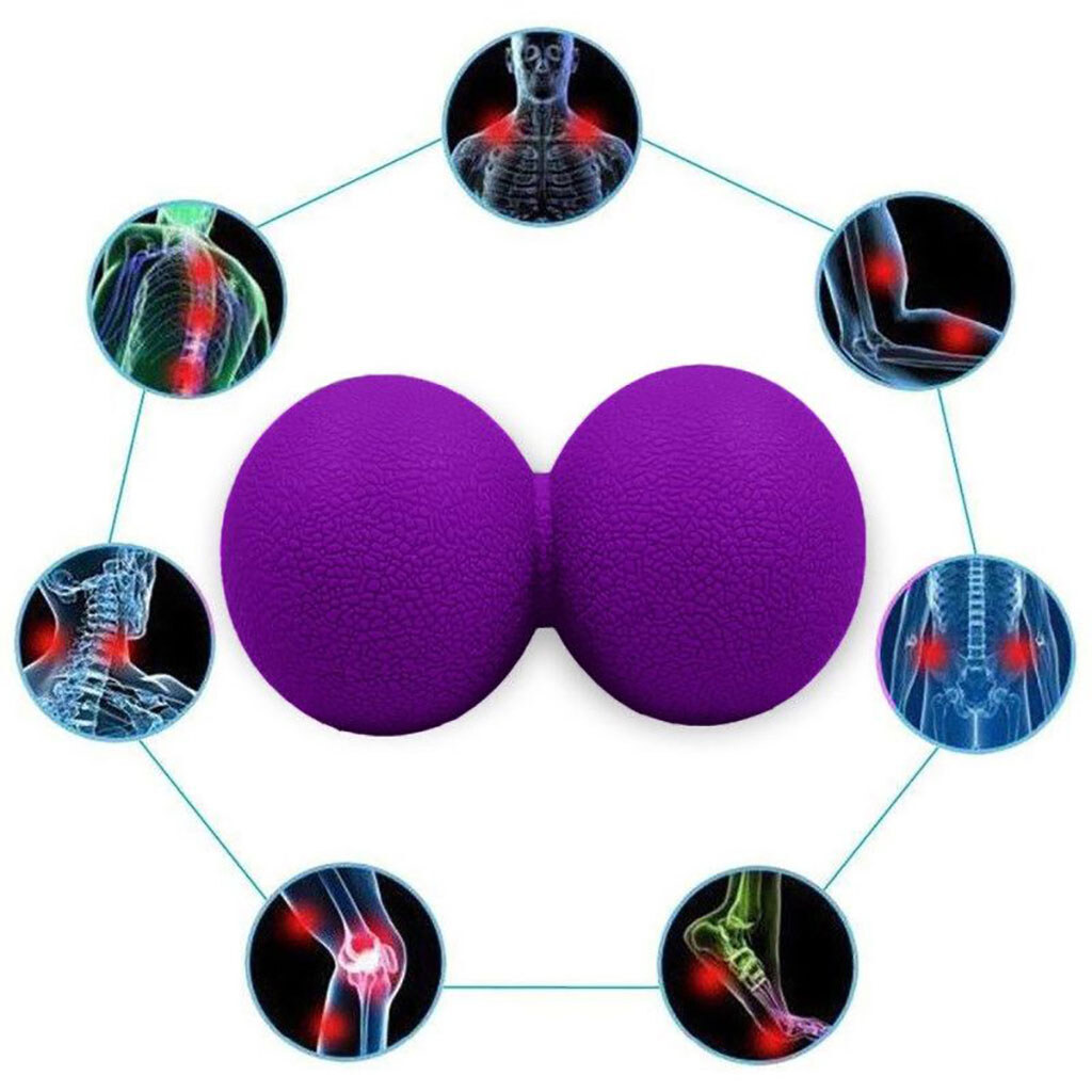 Массажный мячик, двойной, EasyFit - № 3 Массажный мячик, двойной, EasyFit - № 3