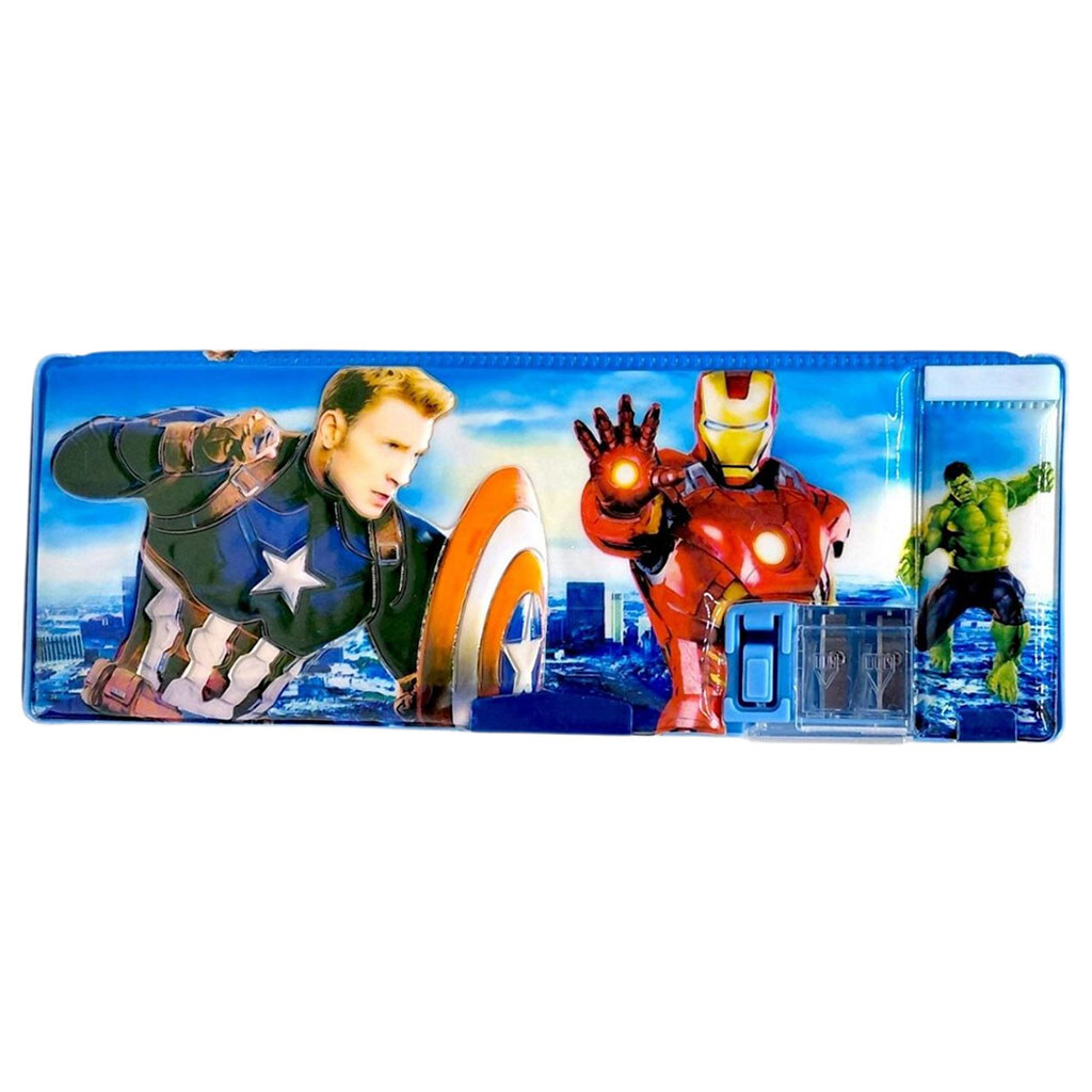 Пенал "AVANGERS / Мстители", 3D-дизайн, Mic - № 1 Пенал "AVANGERS / Мстители", 3D-дизайн, Mic - № 1