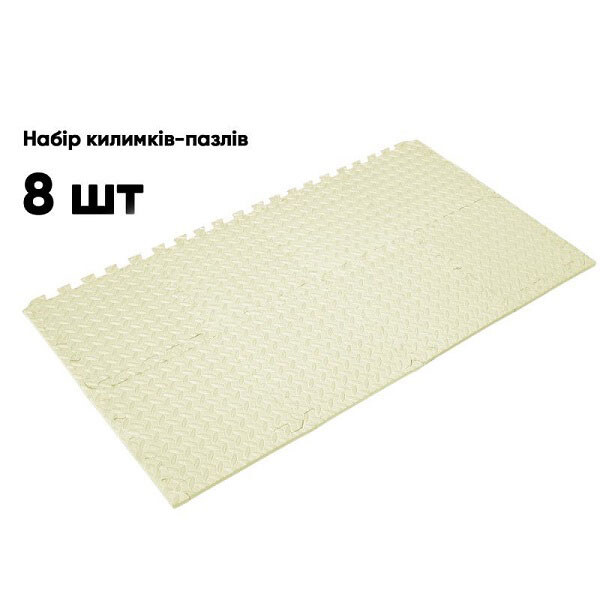 Татами мат, хвост ласточки, 8 шт, 30х30х1 см, EasyFit - № 3 Татами мат, хвост ласточки, 8 шт, 30х30х1 см, EasyFit - № 3