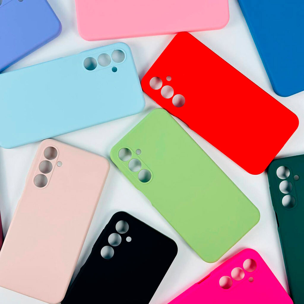 Чехол (накладка) Samsung A065 Galaxy A06, Original Soft Case, Бежевый - № 5 Чехол (накладка) Samsung A065 Galaxy A06, Original Soft Case, Бежевый - № 5