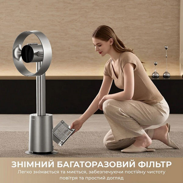 Вентилятор Dreame Bladeless Fan MF10, Білий - № 3 Вентилятор Dreame Bladeless Fan MF10, Білий - № 3