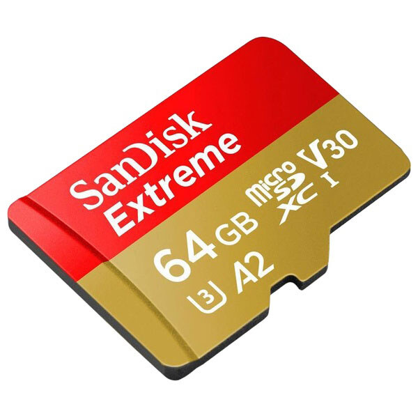 Карта пам'яті SanDisk MicroSDXC Extreme V30 U3, 64 Гб. - № 2 Карта пам'яті SanDisk MicroSDXC Extreme V30 U3, 64 Гб. - № 2