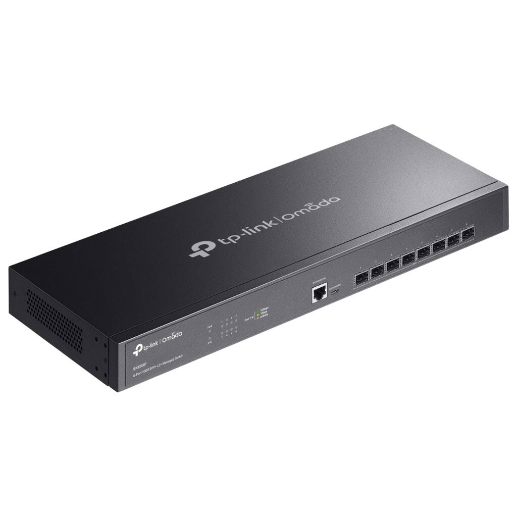 Комутатор TP-Link Omada SX3008F, Чорний - № 4 Комутатор TP-Link Omada SX3008F, Чорний - № 4