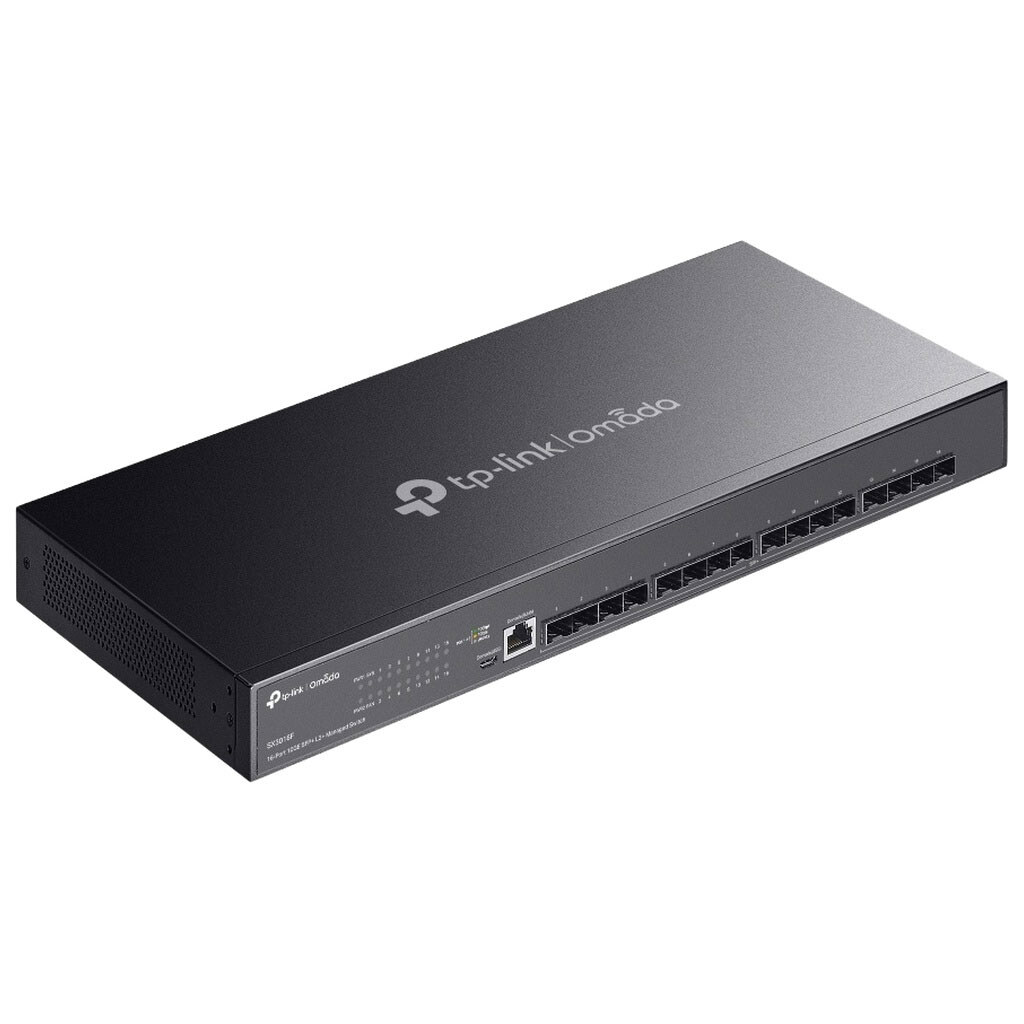 Комутатор TP-Link Omada SX3016F, Чорний - № 3 Комутатор TP-Link Omada SX3016F, Чорний - № 3