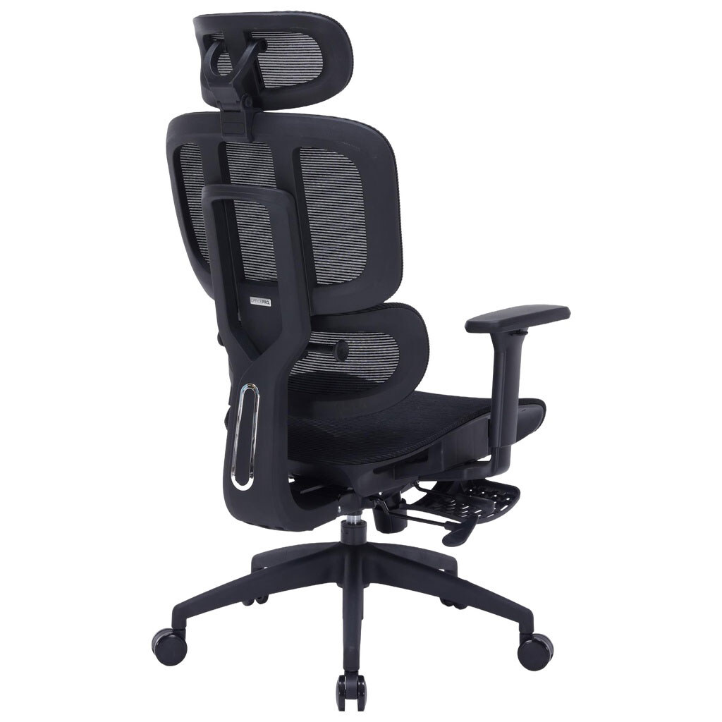 Кресло офисное OfficePro Skyline Footrest, Черный - № 4 Кресло офисное OfficePro Skyline Footrest, Черный - № 4