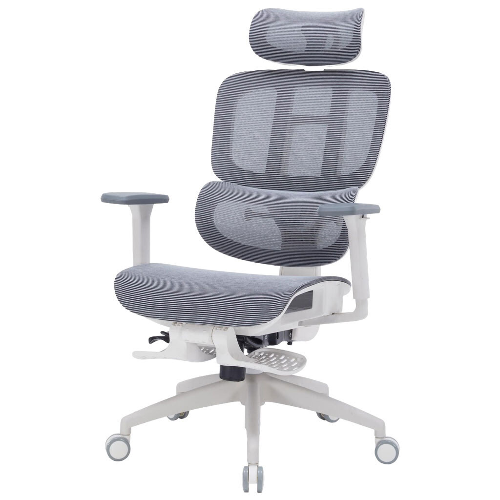 Кресло офисное OfficePro Skyline Footrest, Серый - № 2 Кресло офисное OfficePro Skyline Footrest, Серый - № 2