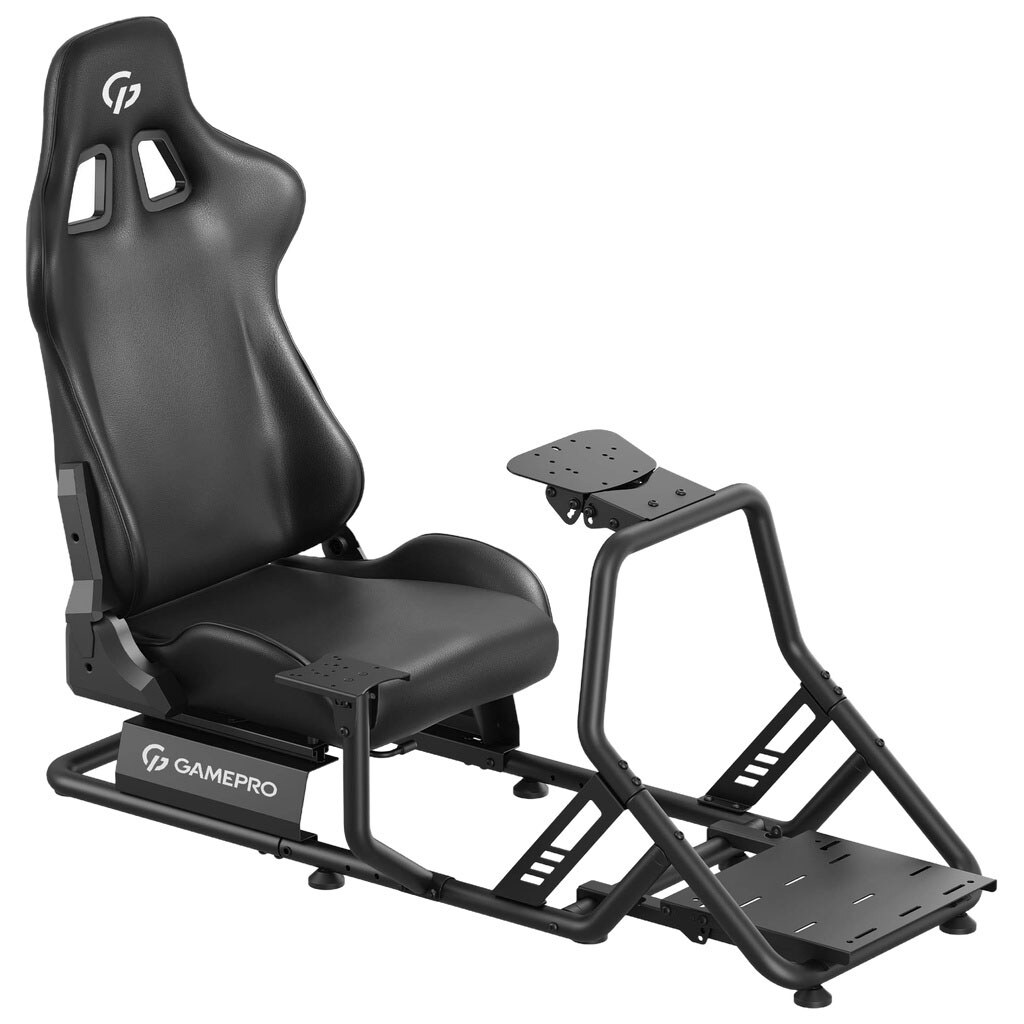 Крісло-кокпіт GamePro RS100, Чорний - № 1 Крісло-кокпіт GamePro RS100, Чорний - № 1