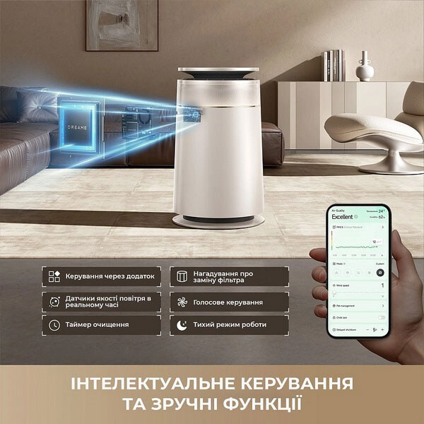 Очиститель воздуха Dreame FP10, Серый - № 5 Очиститель воздуха Dreame FP10, Серый - № 5