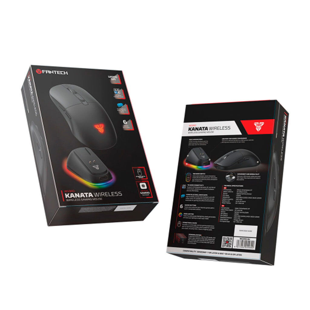 Миша Fantech WG9RD Kanata, Білий - № 5 Миша Fantech WG9RD Kanata, Білий - № 5
