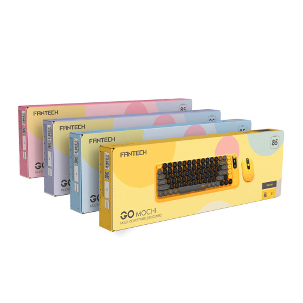 Клавіатура та миша Fantech Go WK898 MOCHI, Чорний - № 2 Клавіатура та миша Fantech Go WK898 MOCHI, Чорний - № 2