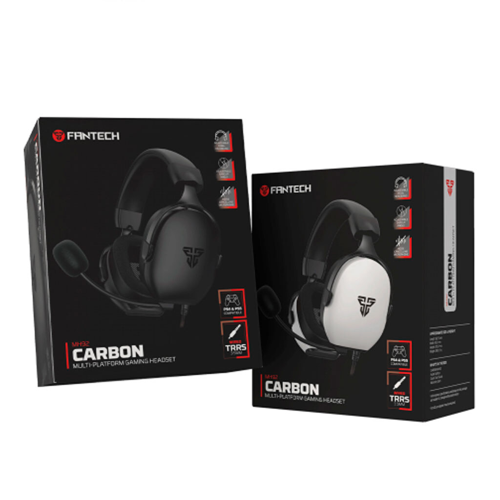 Наушники Fantech MH92 Carbon, С микрофоном, Черный - № 2 Наушники Fantech MH92 Carbon, С микрофоном, Черный - № 2