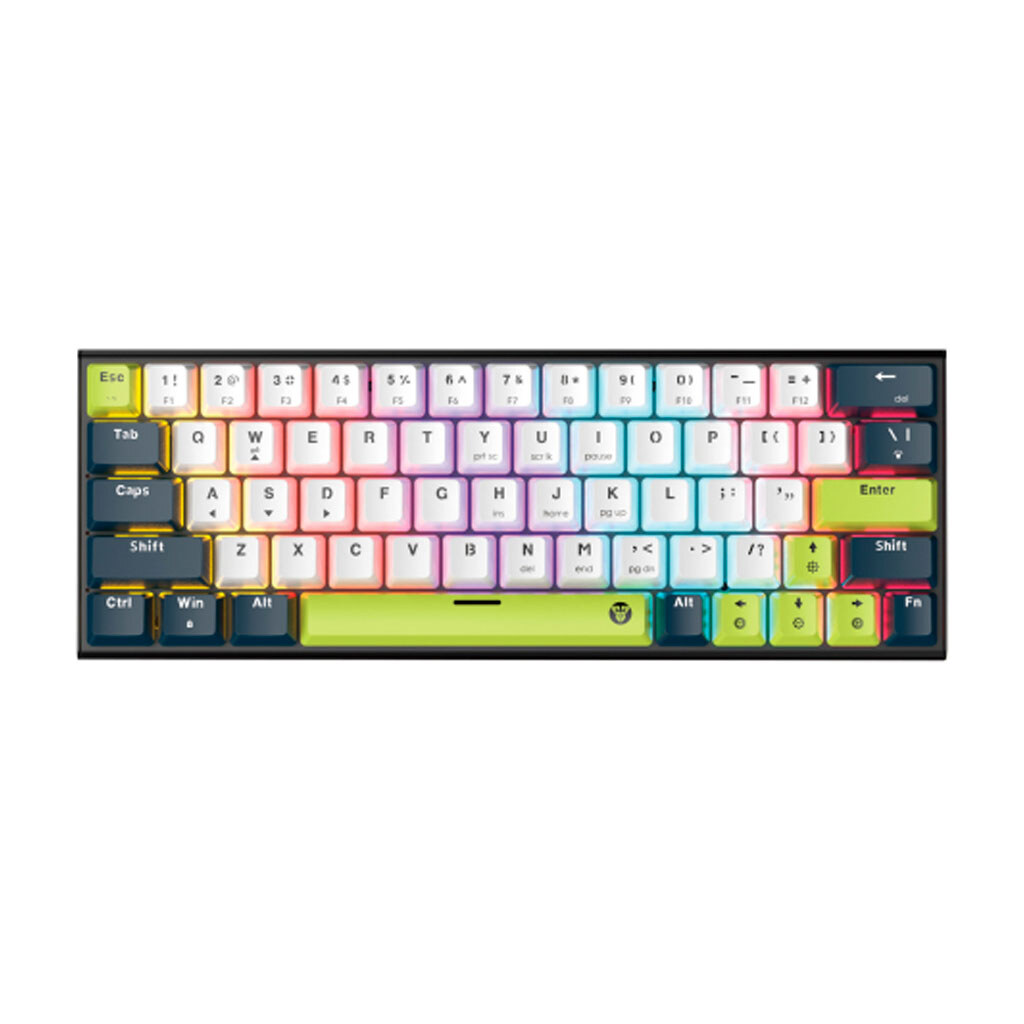 Клавіатура Fantech ATOM63 MK874V2 Mori, Білий - № 1 Клавіатура Fantech ATOM63 MK874V2 Mori, Білий - № 1