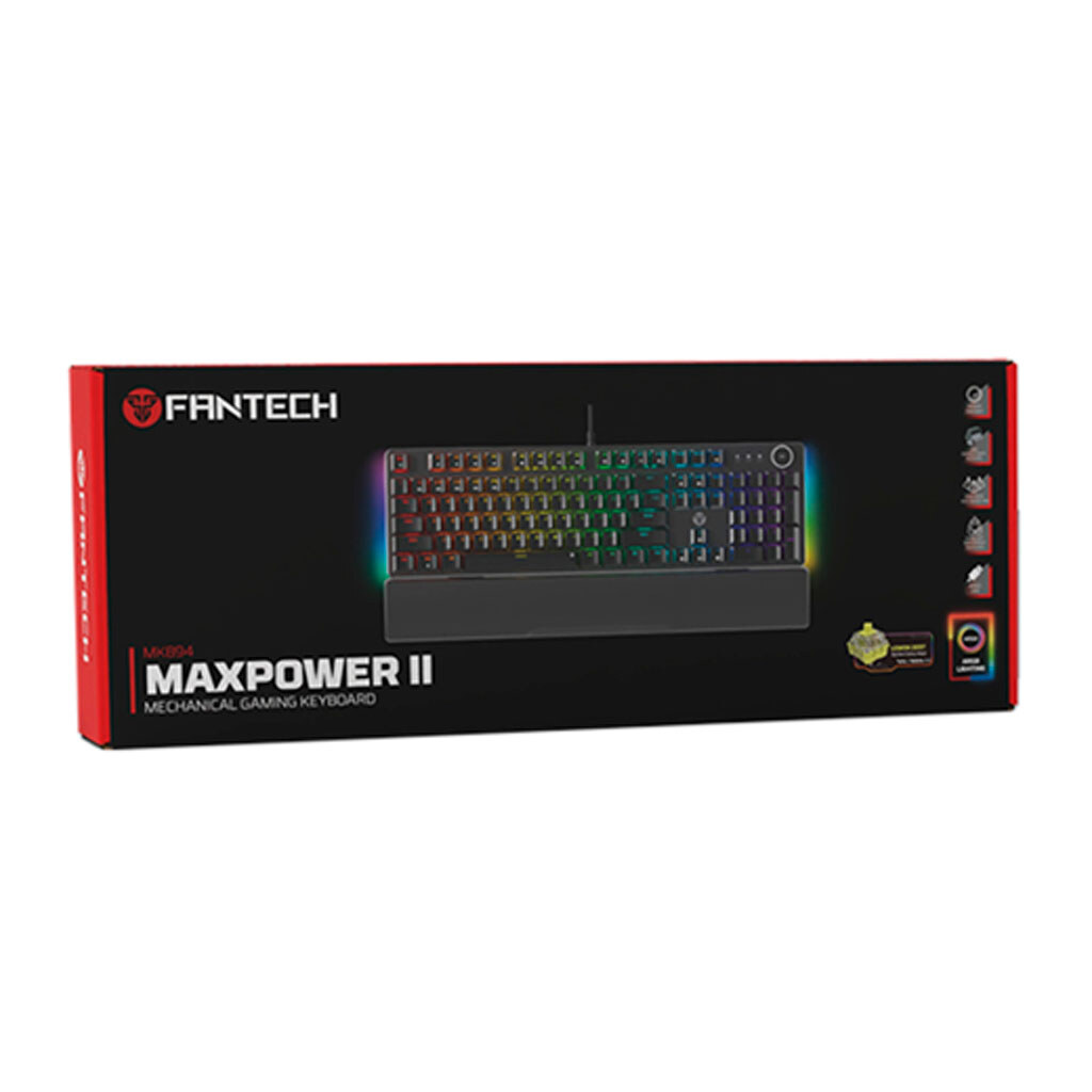 Клавиатура Fantech MK894 MAXPOWER II, Черный - № 3 Клавиатура Fantech MK894 MAXPOWER II, Черный - № 3
