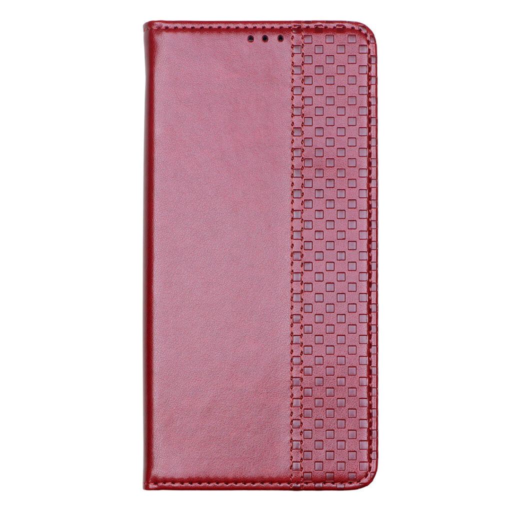 Чехол (книжка) Xiaomi Poco C85 / Redmi 15C, Chess Skin, Бордовый - № 1 Чехол (книжка) Xiaomi Poco C85 / Redmi 15C, Chess Skin, Бордовый - № 1