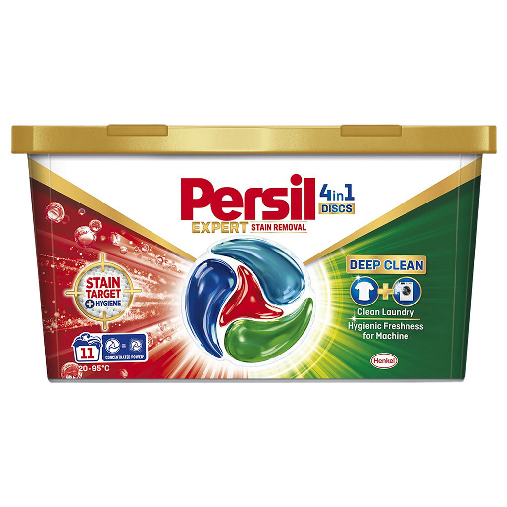 Капсулы для стирки Persil "Удаление пятен", Диски, 11 шт/уп - № 2 Капсулы для стирки Persil "Удаление пятен", Диски, 11 шт/уп - № 2
