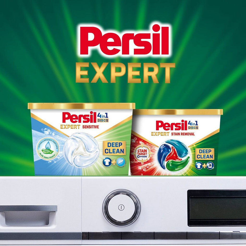 Капсулы для стирки Persil "Удаление пятен", Диски, 11 шт/уп - № 8 Капсулы для стирки Persil "Удаление пятен", Диски, 11 шт/уп - № 8