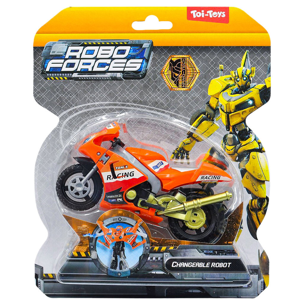 Трансформер игрушечный "Робот-мотоцикл", Toi-Toys - № 6 Трансформер игрушечный "Робот-мотоцикл", Toi-Toys - № 6