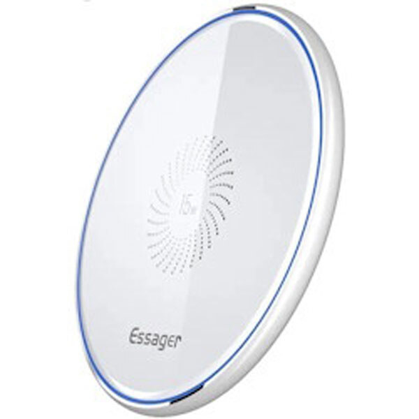 Безпровідний зарядний пристрій Qi 15W Wireless Charger біле - № 1 Безпровідний зарядний пристрій Qi 15W Wireless Charger біле - № 1