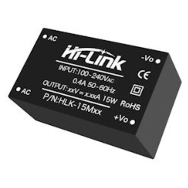 AC-DC 220V to 15V 15W HLK-15M15C - № 1 AC-DC 220V to 15V 15W HLK-15M15C - № 1
