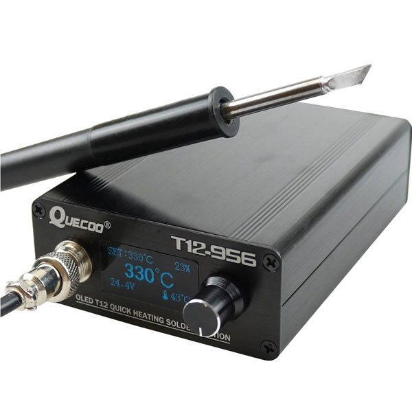 Паяльная станция T12-956, OLED-1,3", 108 Вт, наконечник Т12 - № 2 Паяльная станция T12-956, OLED-1,3", 108 Вт, наконечник Т12 - № 2