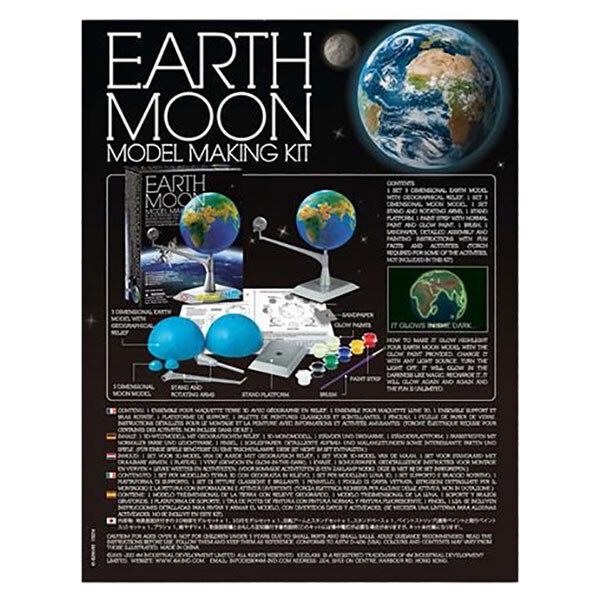 Набор для исследований Модель "Земля-Луна", 4M - № 4 Набор для исследований Модель "Земля-Луна", 4M - № 4