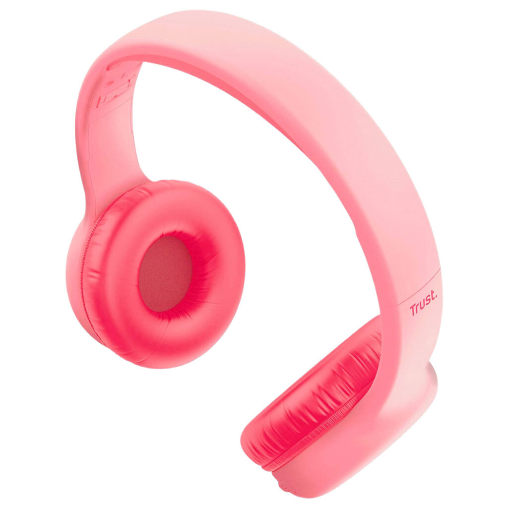 Bluetooth-гарнитура Trust On-ear Nouna Kids, С микрофоном, Стерео, Розовый - № 2 Bluetooth-гарнитура Trust On-ear Nouna Kids, С микрофоном, Стерео, Розовый - № 2