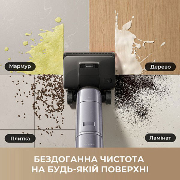 Аккумуляторный моющий пылесос Dreame H16 Pro Steam, Черный - № 2 Аккумуляторный моющий пылесос Dreame H16 Pro Steam, Черный - № 2