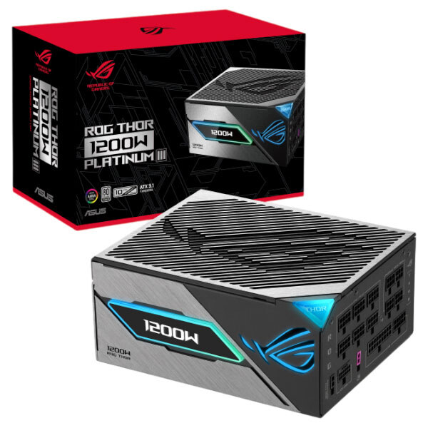 Блок живлення для корпусів Asus ROG Thor Platinum III, Сірий - № 12 Блок живлення для корпусів Asus ROG Thor Platinum III, Сірий - № 12