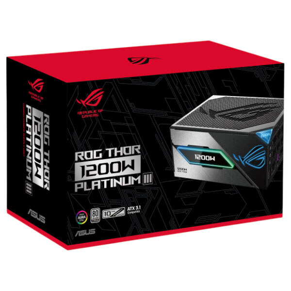 Блок живлення для корпусів Asus ROG Thor Platinum III, Сірий - № 13 Блок живлення для корпусів Asus ROG Thor Platinum III, Сірий - № 13