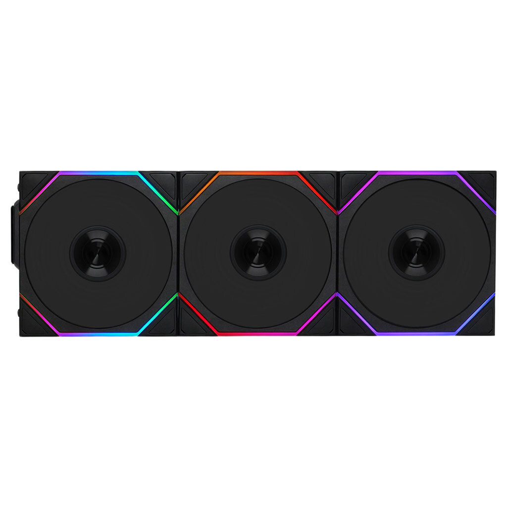 Вентилятор Lian Li Uni Fan TL Wireless Reverse 120-3, Черный - № 1 Вентилятор Lian Li Uni Fan TL Wireless Reverse 120-3, Черный - № 1