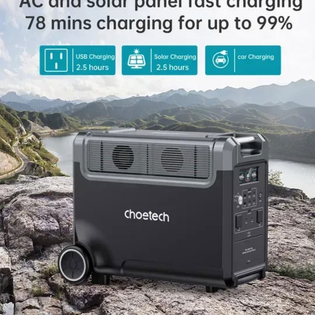 Зарядна станція Choetech BS009, Чорний - № 8 Зарядна станція Choetech BS009, Чорний - № 8