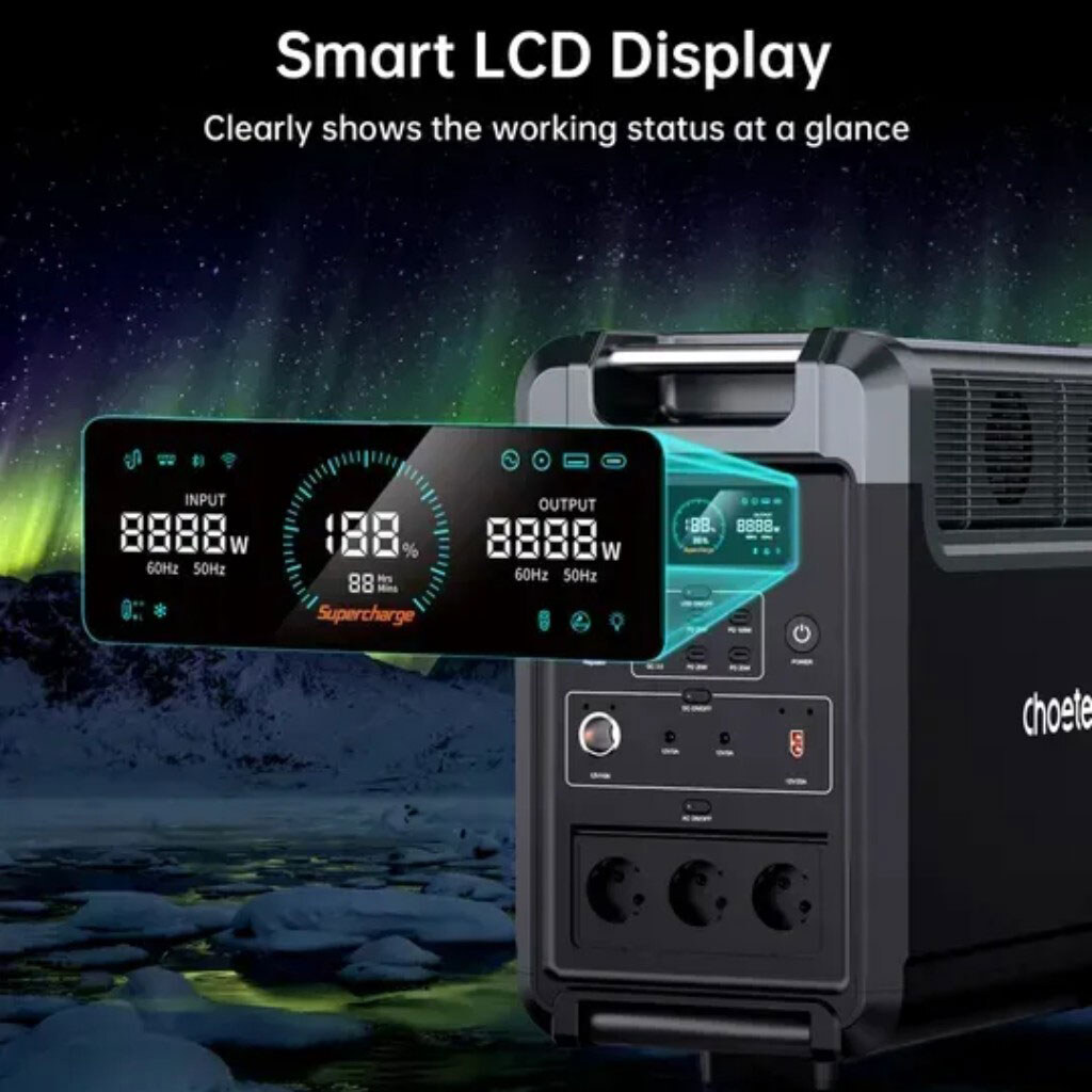 Зарядна станція Choetech BS009, Чорний - № 12 Зарядна станція Choetech BS009, Чорний - № 12