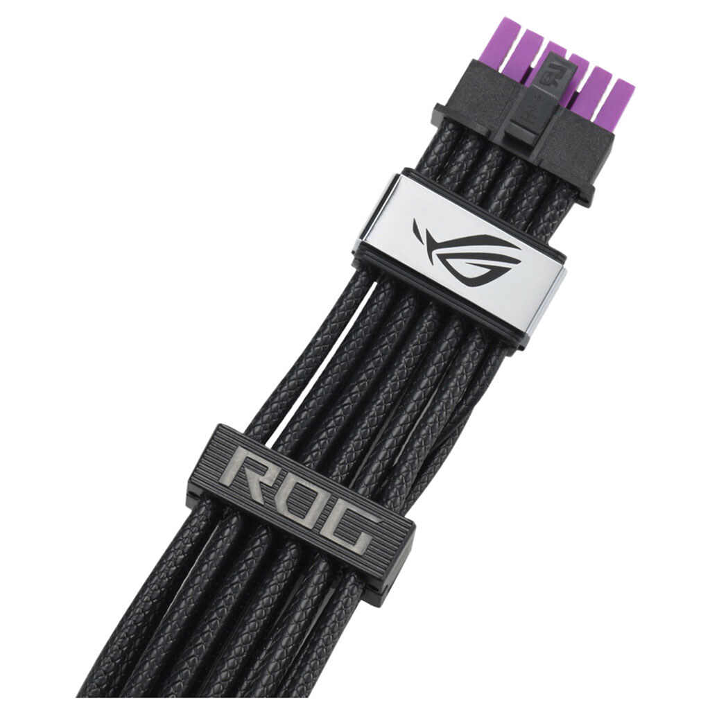 Кабель для відеокарти Asus ROG Equalizer 90YE00BN-B0QA00, Чорний - № 2 Кабель для відеокарти Asus ROG Equalizer 90YE00BN-B0QA00, Чорний - № 2