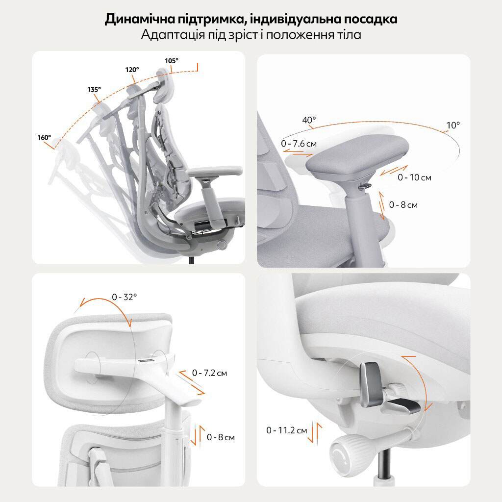 Кресло офисное LiberNovo Omni, Серый - № 14 Кресло офисное LiberNovo Omni, Серый - № 14