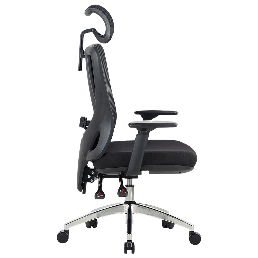 Офісне крісло OfficePro Aero OC490B, Чорний - № 4 Офісне крісло OfficePro Aero OC490B, Чорний - № 4