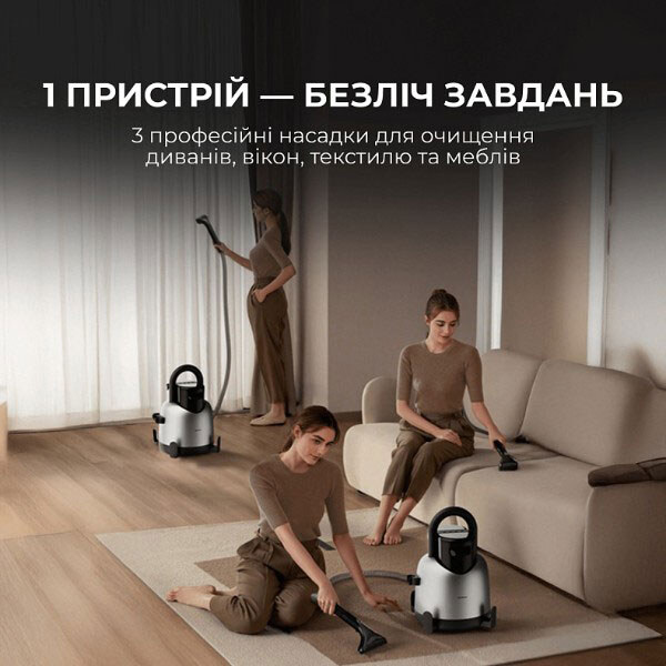 Миючий пилосос Deerma DEM-BY700S, Чорний - № 6 Миючий пилосос Deerma DEM-BY700S, Чорний - № 6