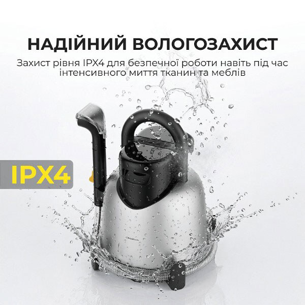Миючий пилосос Deerma DEM-BY700S, Чорний - № 7 Миючий пилосос Deerma DEM-BY700S, Чорний - № 7