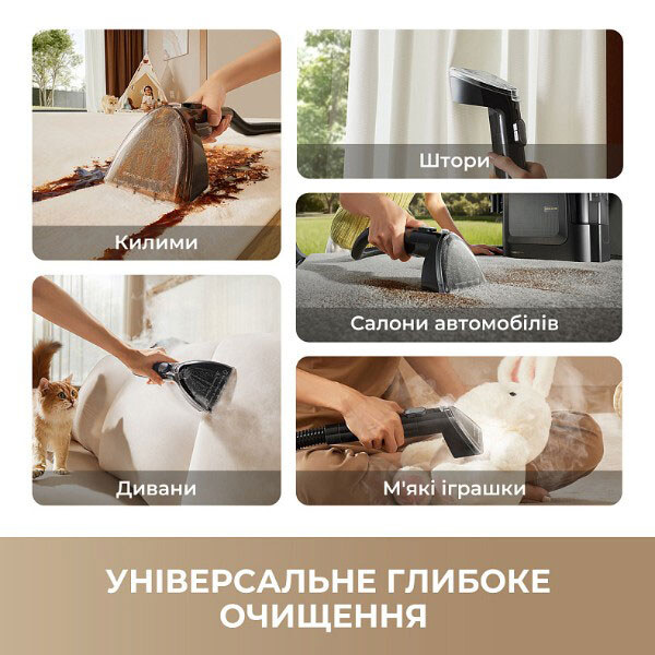 Моющий пылесос Dreame N20 Steam, Черный - № 7 Моющий пылесос Dreame N20 Steam, Черный - № 7