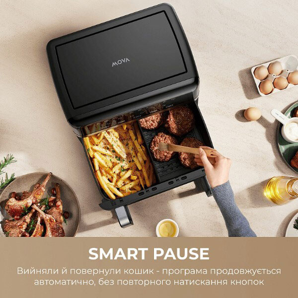 Мультипіч Mova AeroChef FD20s Pro, Чорний - № 4 Мультипіч Mova AeroChef FD20s Pro, Чорний - № 4