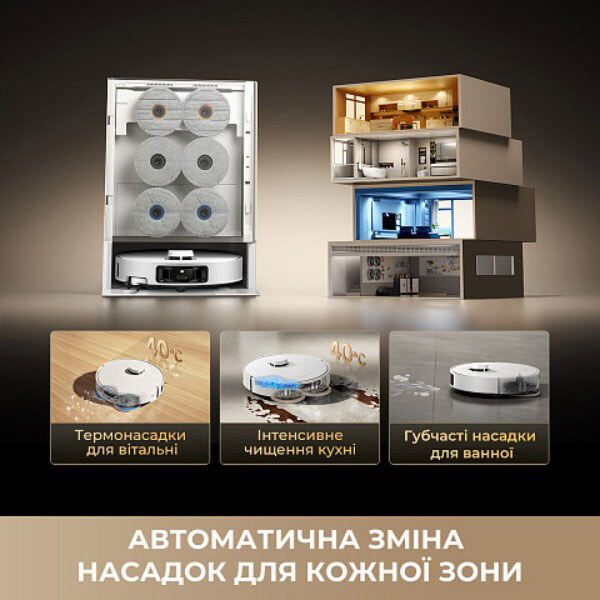 Робот-пилосос Dreame Bot Matrix 10 Pro, Чорний - № 3 Робот-пилосос Dreame Bot Matrix 10 Pro, Чорний - № 3